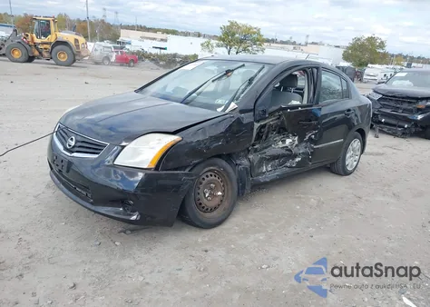 2011 Nissan Sentra 2.0S из США, поврежденный, VIN 3N1AB6AP7BL683966